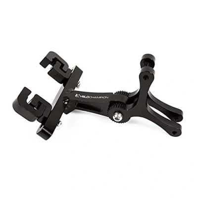 Afbeelding van VeloChampion dubbele fietskooi achter gemonteerd dubbel flessysteem voor fiets triatlon (standaard kooihouder)