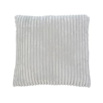 Afbeelding van Gözze Knuffelzachte kussensloop in corduroy look, set van 2, 50 x cm zilver