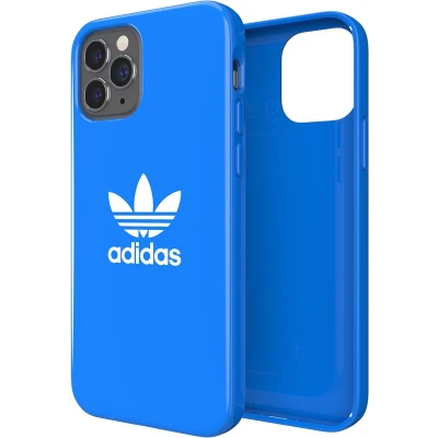 Afbeelding van adidas Snap Case Trefoil TPU hoesje voor iPhone 12 Pro Max blauw