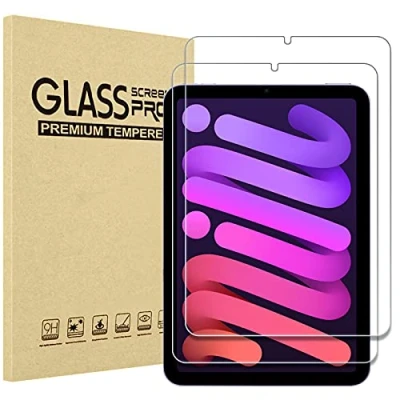 Afbeelding van ProCase 2 Stuks Beschermglas Screen Protector voor iPad Mini 6e 8,3 Inch 2021 (Model: A2567 / A2568 A2569) Tempered Gehard Glas Schermbeschermer Beschermfolie Transparant