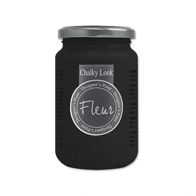 Afbeelding van Fleur Paint 12302 minerale verf (waterbasis, 330 ml), kleur zwart