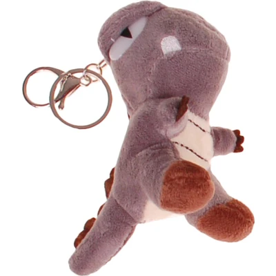 Afbeelding van Tashanger/Sleutelhanger Dino T REX Grijs 12x6x4,5cm