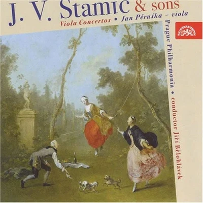 Afbeelding van Jan Péruska, Prague Philharmonia, Jiri Bélohlávek J.V.Stamic &amp; Sons: Viola Concertos (CD)