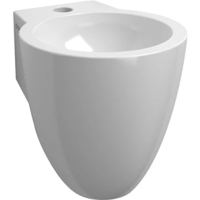 Afbeelding van Fontein Clou Flush 6 27x31.5x28cm Keramiek Wit (Met Kraangat, Afvoerplug en Bekersifon Chroom)