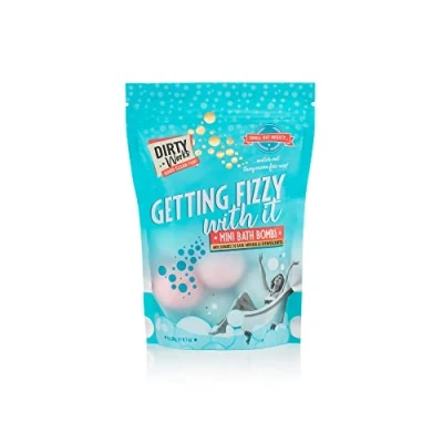 Afbeelding van Dirty Works Getting Fizzy With It Mini Bath Bombs, 8 x 20g Vegan Fizzers, 160g