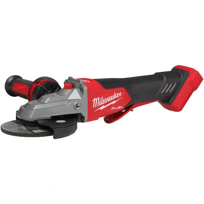 Afbeelding van Milwaukee M18 FSAGF125XPDB 0X FUEL Haakse slijper 125 mm, platte kop, geremd, peddelschakelaar in HD Box
