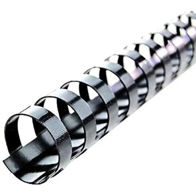 Afbeelding van GBC CombBind bindkammen 8 mm A5 Zwart (95 vel capaciteit, Pack van 100)