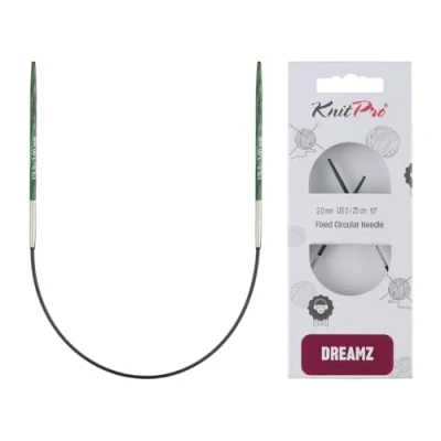 Afbeelding van KnitPro Dreamz Vaste Rondbreinaalden 10&quot; (25cm) US Maat 0 (2mm)