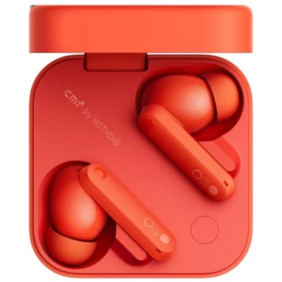 Afbeelding van CMF by Nothing Buds Pro 2 draadloze oordopjes met HiFi geluid, 50 dB Smart Active Noise Cancellation, 6 HD microfoons en Spatial Audio Oranje