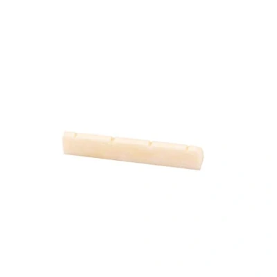 Afbeelding van Alnicov Draagbare Beige Buffalo Bot Moer voor 4 String Ukelele Elektrische Gitaar Witte Onderdelen Accessoires