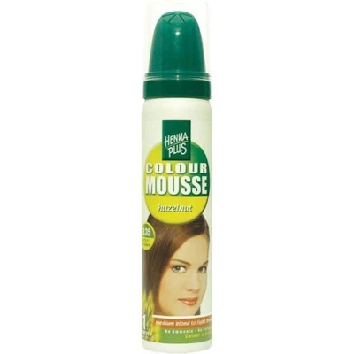 Afbeelding van 50% korting Hennaplus Colour Mousse Hazelnut 75ml