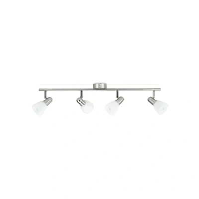 Afbeelding van Philips Burlap opbouwspot 4 lichts Mat chroom E14 Draaibare spots Exclusief lichtbron