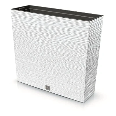 Afbeelding van Prosperplast Furu Case Tower Bloempot, Wit