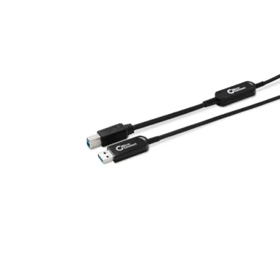 Afbeelding van Microconnect MC USB3.0AB20OP, 20 m, USB A, B, 3.2 Gen 2 (3.1 2), 10000 Mbit/s, Noir