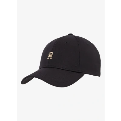 Afbeelding van Tommy Hilfiger Elevated CHIC CAP Unisex Pet, Maat: One Size, Black