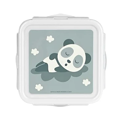Afbeelding van Safta Dormilón Lunchbox voor kinderen en jongeren, 13 x 7,5 cm, grijs, Estándar, casual, grijs., Casual