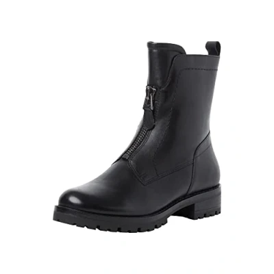 Afbeelding van Marco Tozzi Dames 2 25434 29 leren laars mode laarzen, zwart nappa, 41 EU