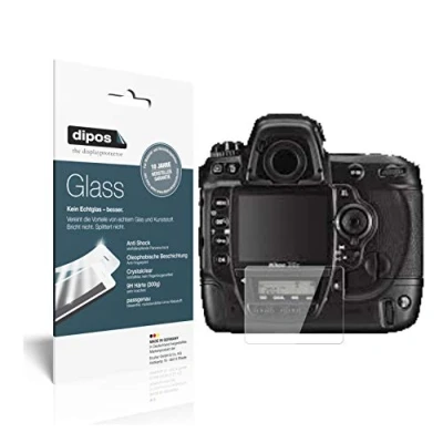 Afbeelding van dipos I 2x Pantserfolie helder geschikt voor Nikon D3x Beschermfolie 9H screen protector