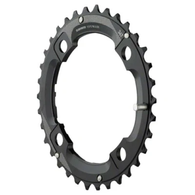 Afbeelding van SRAM kettingblad MTB 34T, LK:104mm, aluminium, zwart 2x10, M PIN, (GX), 11.6218.021.000