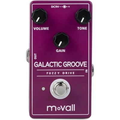 Afbeelding van Movall MP 102 Galactic Groove Fuzzy Drive, Fuzz achtige Op Amp Gitaarpedaal