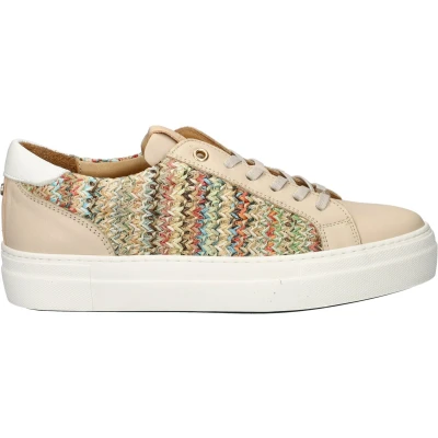 Afbeelding van Fred de la Bretoniere Storm Luca dames sneaker Beige multi Maat 41