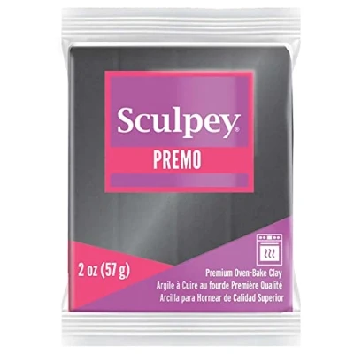 Afbeelding van Premo accents graphite pearl klei 57 gr Sculpey