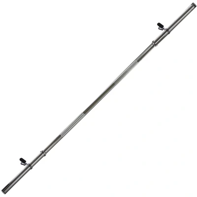 Afbeelding van VirtuFit Halterstang Barbell Stang Veerclipsluiting 120 cm 30 mm