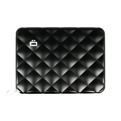 Afbeelding van Ögon Quilted Passport Holder Black