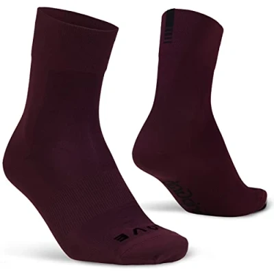 Afbeelding van GripGrab Lightweight SL Performance Zomer Fietssokken 1 Paar Coolmax Wielersport Sokken Regular Cut Donker Rood Unisex Maat S (38 41)