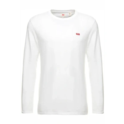 Afbeelding van Levi&#039;s Original TEE Longsleeve, Heren, Maat: Small, White