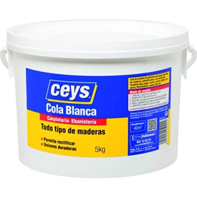 Afbeelding van Secondenlijm Ceys 501705 Wit 5 kg