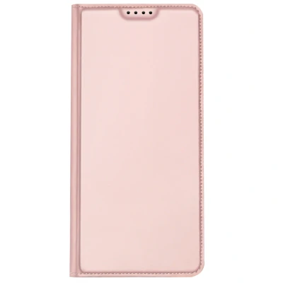 Afbeelding van Samsung Galaxy A34 (5G) Hoesje Kunstleder Dux Ducis Bookcase Rosé goud Telefoonhoesje
