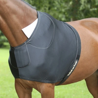 Afbeelding van Back on Track Schouderbeschermer Zwart 155/206cm