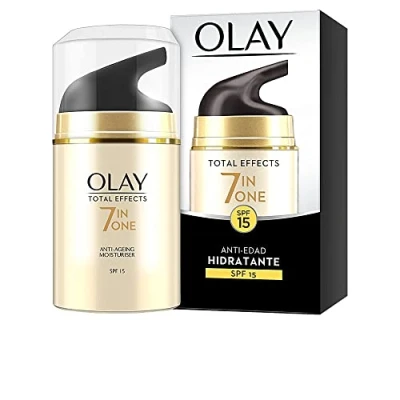 Afbeelding van Anti Veroudering Hydraterende Crème Olay Total Effects SPF 15 (50 ml)