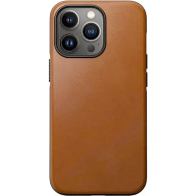 Afbeelding van Nomad Modern Leather case iPhone 14 Plus tan NM01278085