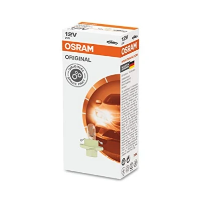 Afbeelding van OSRAM ORIGINAL LINE 12V, 2452MFX6, halogeen signaallampen, kartonnen vouwdoos (10 lampen)