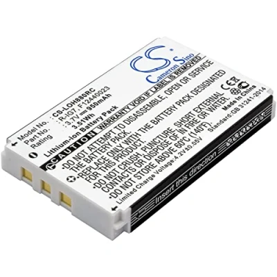 Afbeelding van Batterij compatibel met Logitech Harmony One Li ion 3.7V 950mAh 190304 2000, R IG7, F12440023, K43D, M36B, M41B