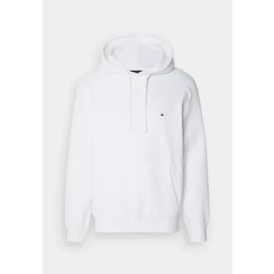 Afbeelding van Tommy Hilfiger Heren ESSENTIAL FLEECE HOODY MW0MW37230, Pullover Hoodie, Wit, XS, Wit (wit), XS