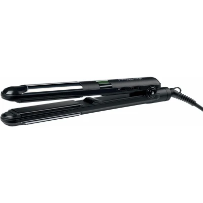 Afbeelding van Rowenta Straightener SF4210 Liss &amp; Curl Ionen systeem, beweegbare keramiek bladen, snelle opwarming