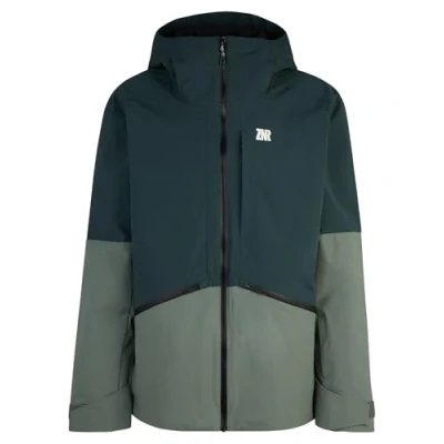 Afbeelding van Ziener RIKKARD Ski jack/Freeride PFC vrij, wol, gewatteerd, dark jungle, XL