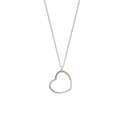 Afbeelding van Engelsrufer Zirkonia Ketting, Dames, Maat: One Size, Rosa
