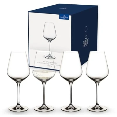 Afbeelding van Villeroy &amp; Boch La Divina, witte wijnglas set, 4 dlg., 380ml, Kristalglas