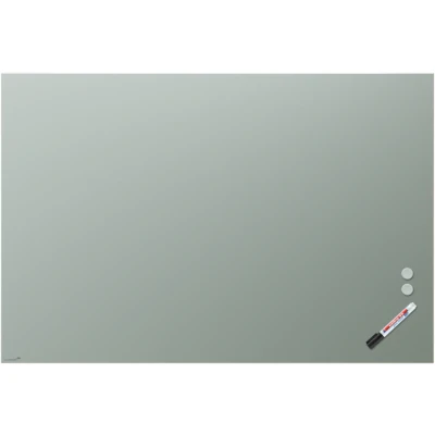 Afbeelding van Legamaster mat glasbord 100x150cm Sage Green (met rechte hoek)