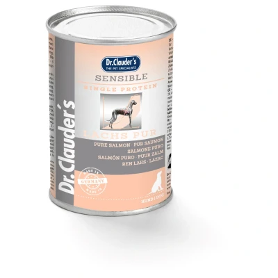 Afbeelding van Dr.Clauder&#039;s Sensible Puur 375 g Hondenvoer Zalm