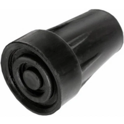 Afbeelding van Krukdoppen 19 mm Zwart Set van 2