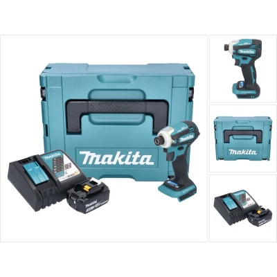 Afbeelding van Makita DTD 172 RF1J accu slagmoersleutel 18 V 180 Nm 1/4&quot; borstelloos + 1x oplaadbare 3,0 Ah lader Makpac