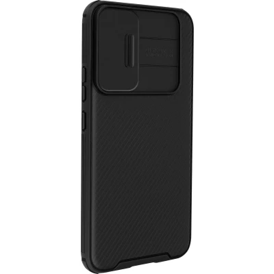 Afbeelding van Samsung Galaxy S22 Plus Hoesje Kunststof Nillkin Hardcase/Backcover Zwart Telefoonhoesje