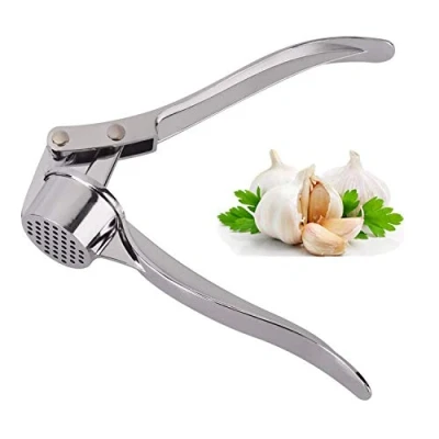 Afbeelding van Professionele keuken Roestvrij Knoflook Druk Mincer Ginger Crusher Peeler Squeezer Heavy Duty Presser Crush Chopper,Grips Knoflookpers