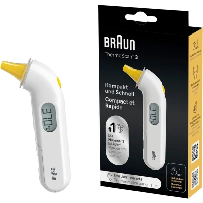 Afbeelding van Braun ThermoScan 3 Lichaamsthermometer