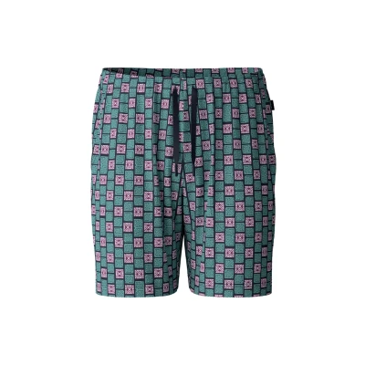 Afbeelding van Calida Bermudas Pyjamabroek, Heren, Maat: Large, Philo green